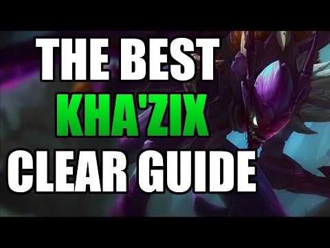 Kha'zix Jungle Clear Guide - Season 11 Guide