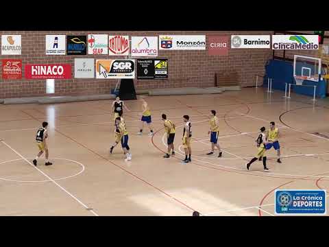 BALONCESTO 1ªARAGONESA  COSEHISA MONZÓN-57-38-LA SALLE MONTEMOLÍN