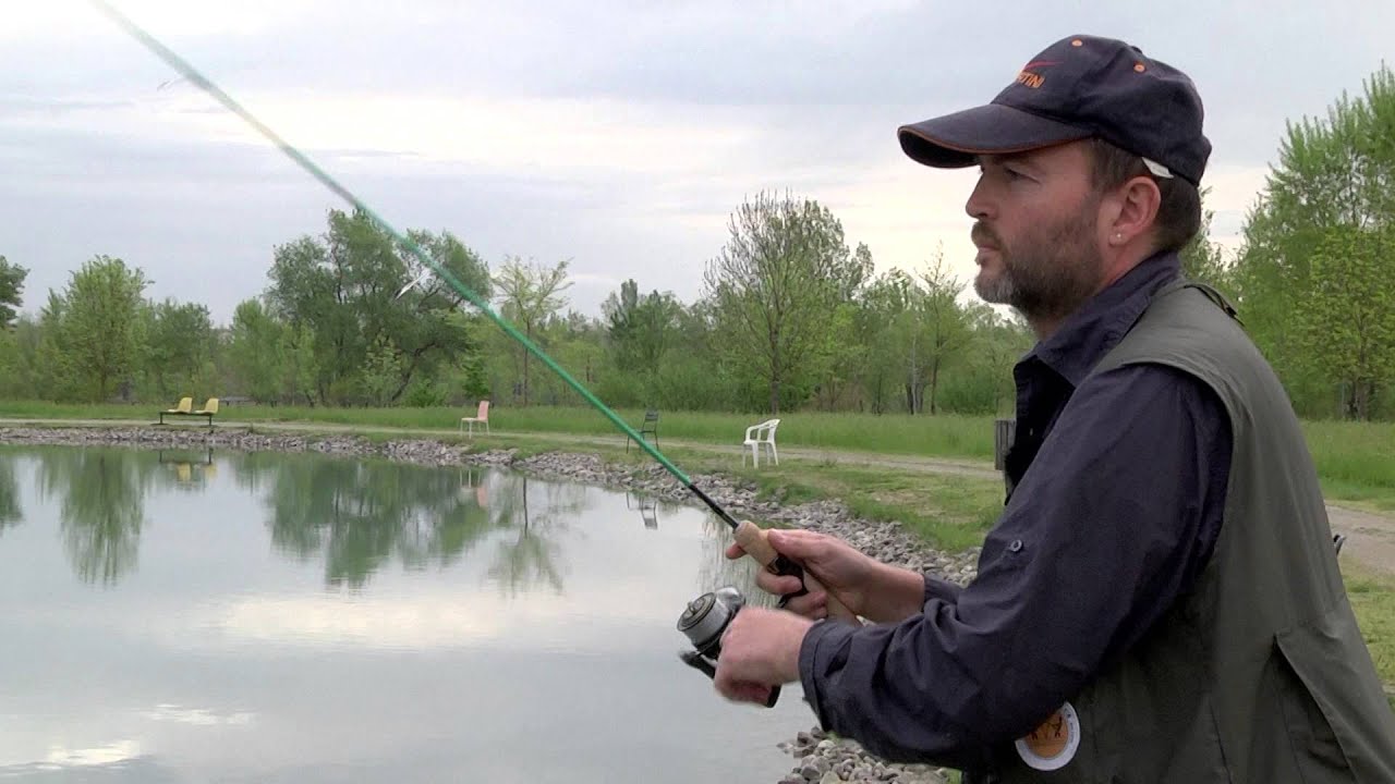 Italian Fishing TV - Tubertini Trout and Bass from the Cronovilla Lake Park