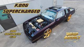 1000 HP Supercharged Monte Carlo SS on All Gold 26s! Owner Interview