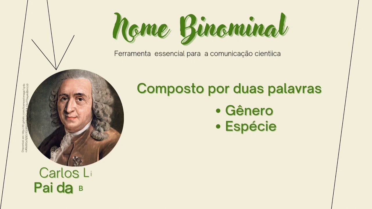 Vídeo Nomenclatura botânica - Francielen Dias