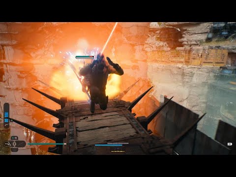 STAR WARS Jedi: Survivor NG+ - Fort Kah'lin Bedlam Raider Base.