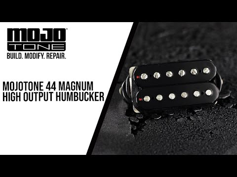 Mojotone 44 Magnum Humbucker Pickup (Bridge) - Double Black Uncovered image 5