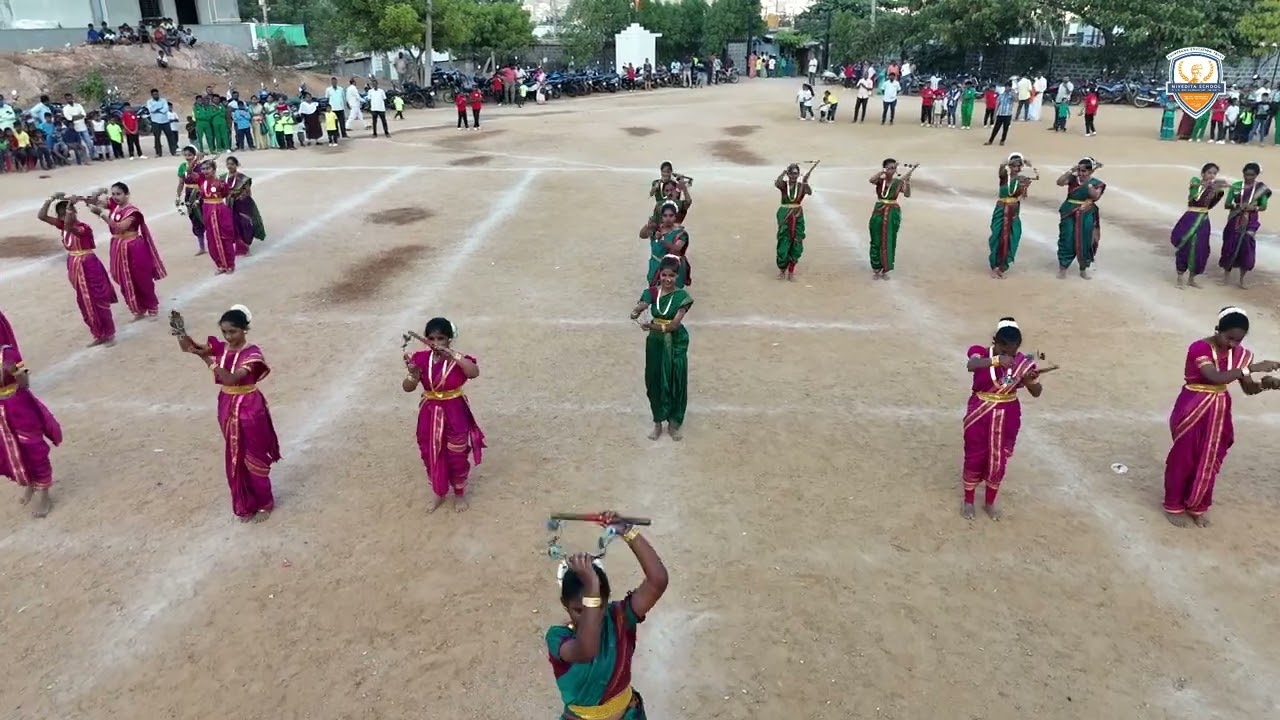 Lezim Dance || Nivedita school hospet