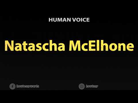 How To Pronounce Natascha McElhone