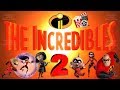 THE INCREDIBLES 2 FULL MOVIE LEGO GAME ENGLISH DISNEY PIXAR MOVIE GAMES