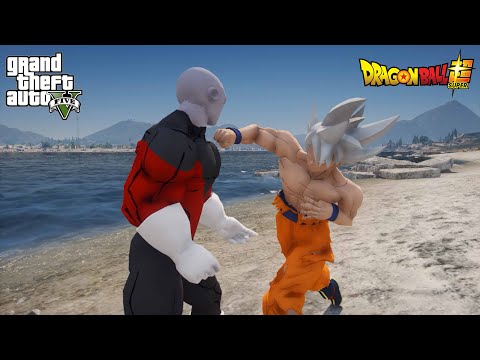 GTA 5 - Goku MUI VS Jiren