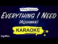 Aquaman - Everything I Need (Karaoke Piano) Male Version -4