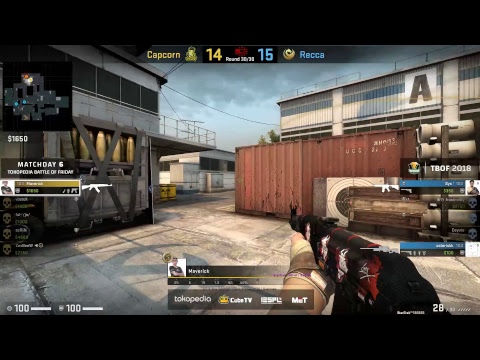 CAPCORN VS RECCA - CACHE (CS:GO IESPL)