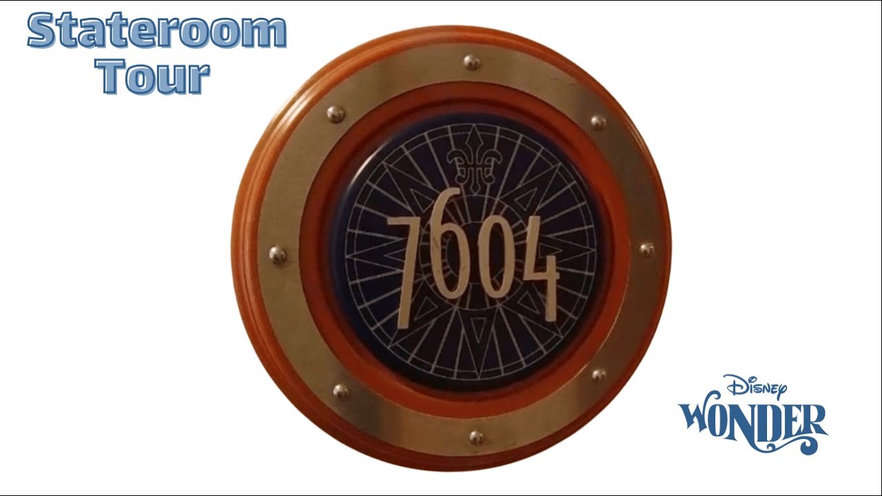 Disney Wonder - Cabin 7604 - Video 2