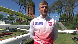 Michał Szpakowski filarem na nowo tworzonej reprezentacji Polski w długich wiosłach.