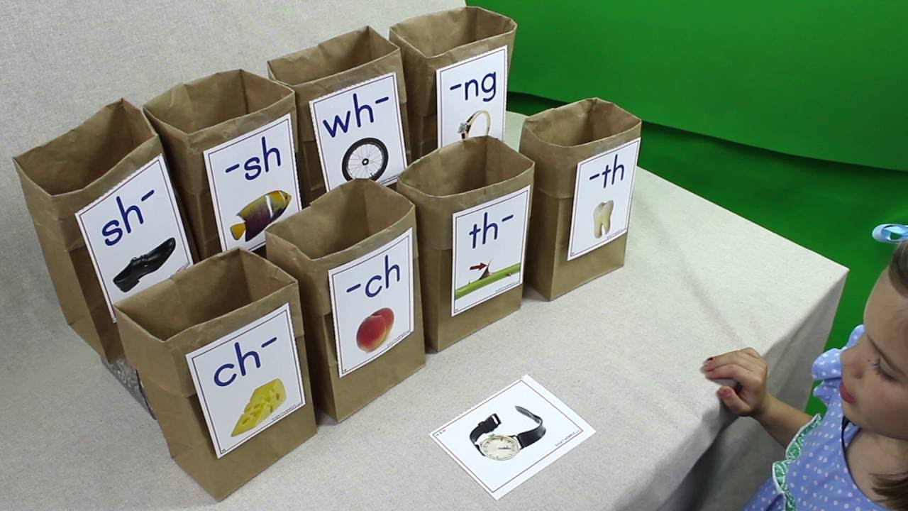 Digraph Sounds: Sorting Sacks