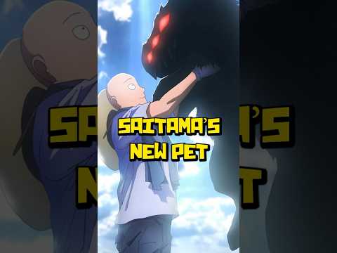 Saitama Adopts a Disaster Level Monster | One Punch Man Manga Saitama's Dog Explained