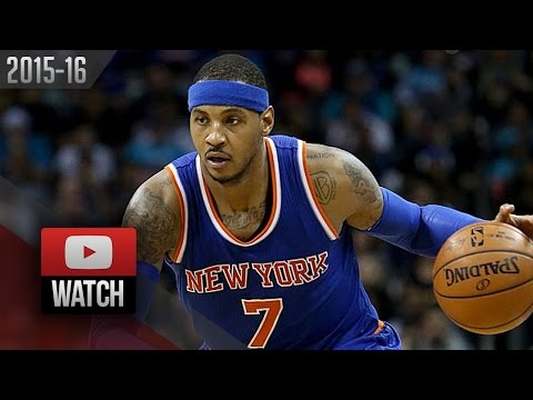 Carmelo Anthony Full Highlights at Thunder (2015.11.20) - 25 Pts