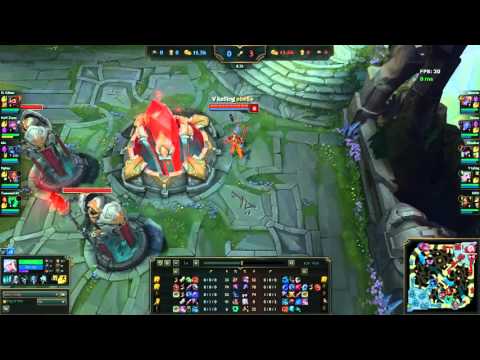 LoL: KaSing Janna vs Thresh Support SEASON2016 Apr 2016