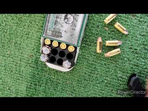 Grizzly Cartridge .380 acp test through heavy clothing