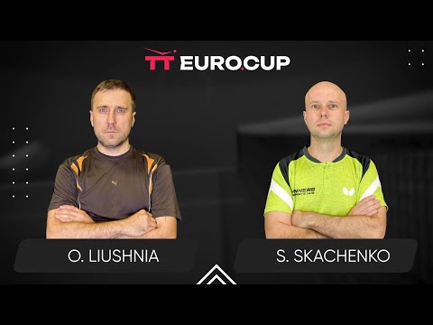 17:35 Oleksandr Liushnia - Serhii Skachenko 14.10.2025 TT Euro.Cup Ukraine Professional. TABLE 3