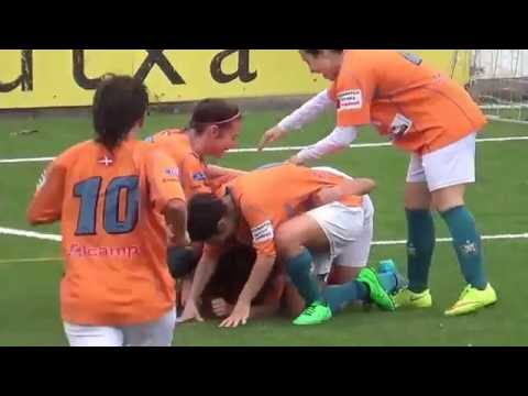 Gol Ainhoa (Hernani  1-4 Oiartzun B) - www.ligasfutbolfemenino.com