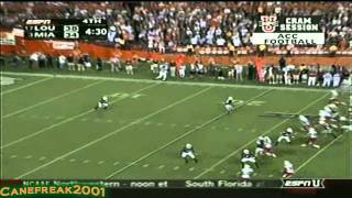 Devin Hester Miami Hurricanes Highlights