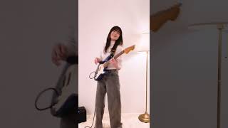 Murder On The Dancefloor - Sophie Ellis-Bextor【Yumiki Erino #guitararrangement】#shorts  #guitarcover