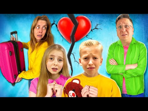 😱 Mami ne-a PĂRĂSIT 😭 Am rămas SINGURI cu Tati 🤷‍♀️