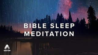 Bible Sleep Meditations [With Melissa & Rain Music