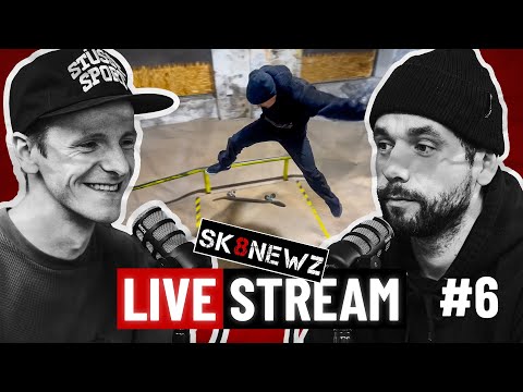 SK8NEWZ 06/24 LIVE - Martin Pek NOHA, Honza Malý na LEDU a PRIMITIVE DAYDREAM!