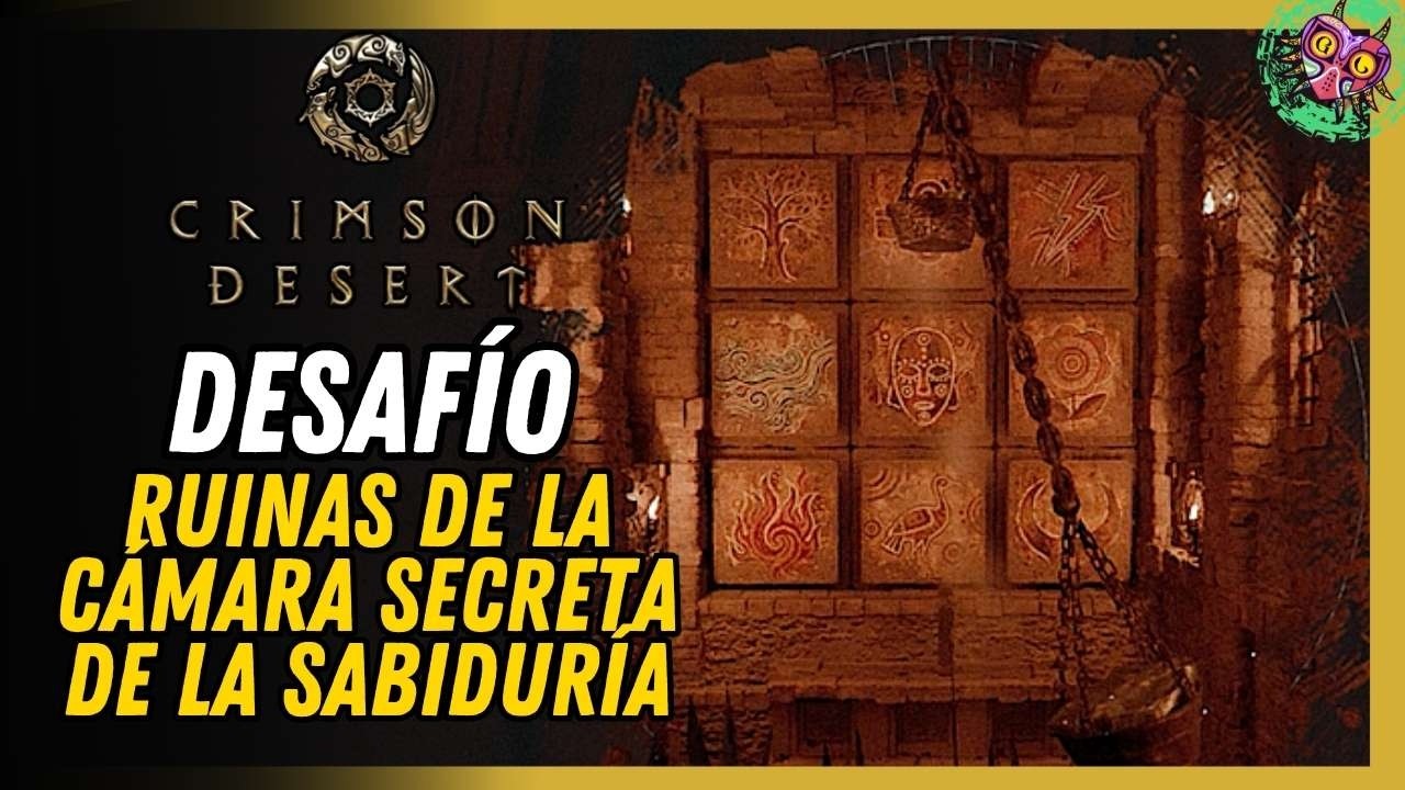 Ruinas De La Cámara Secreta De La Sabiduría Puzle Solución Crimson Desert