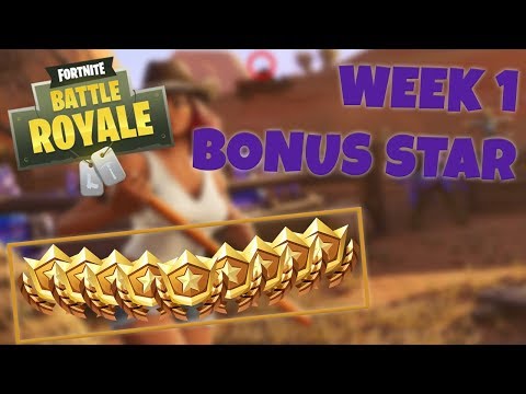 WEEK 1 BONUS STAR LOCATION – SEASON 6 | Fortnite Battle Royale