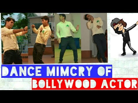 Dance Mimicry Bollywood Actor