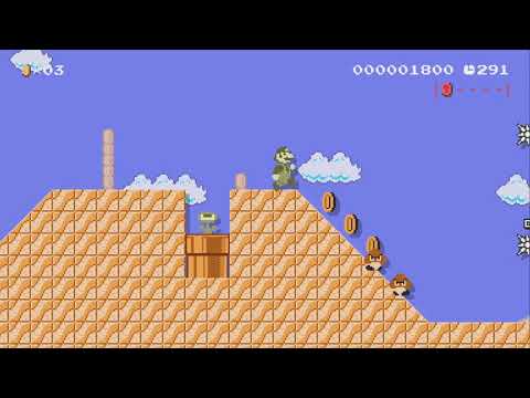 Super Bouncing Bros by blueflot - Super Mario Maker 2 - No Commentary 1by