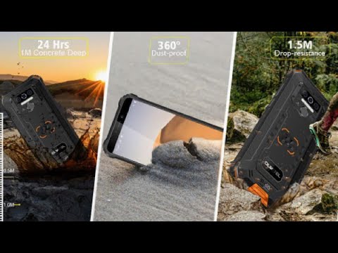 OUKITEL WP5 (2020) Rugged Smartphone, 8000mAh Battery IP68 Waterproof Android phone