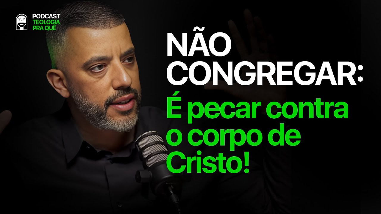 Leandro Vieira fala sobre desigrejados e a importância da teologia nas nossas vidas.