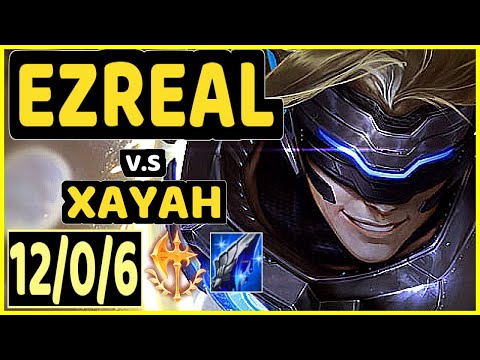 4LAN (EZREAL) vs XAYAH - 12/0/6 KDA BOTTOM ADC GAMEPLAY - BR Ranked MASTER