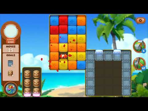 Lost Island Blast Adventure Level 1935 NO BOOSTERS - A S GAMING ✔️