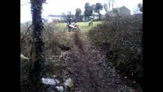 Elton and Isaac attempt mini hill