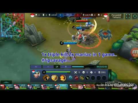 BEST HERO .. FREYA 1X TRIPLE KILL 2X MANIAC IN 1 GAME