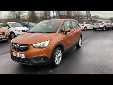 Vauxhall Crossland X 1.2t Se 110 BHP in Ambaer Orange DV68BAU