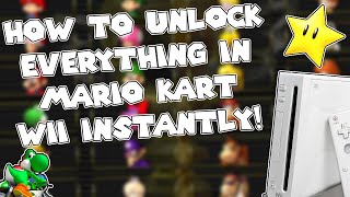 How To Unlock Everything In Mario Kart Wii With V-Unlock 2022 ( Unlock Characters, 9999 VR & More )
