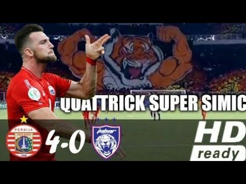 PERSIJA VS JDT 4-0 AFC CUP 2018 √ QUATRIC MARCO SUPER SIMIC