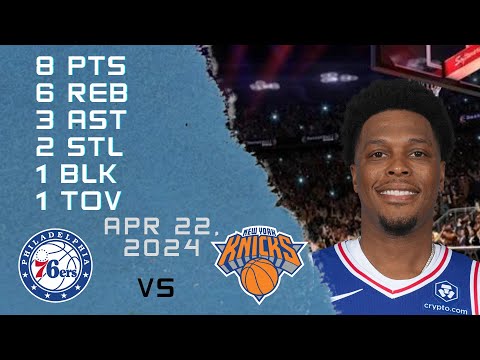 Kyle Lowry Player Full Highlights VS KNICKS NBA Play Off Game 22-04-2024