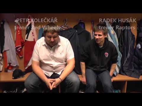 MH SUPERLIGA - o 5. místo (2017-2018) Red Wheels vs. Raptors 2:3sn - rozhovory