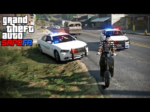 GTA SAPDFR - Episode 45 - Mime on a Moped (My Run)
