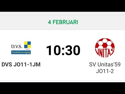 2023 DVS JO11-1 v SV Unitas '59 JO11-2 5-1