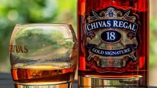 Chivas Regal 18 years old | Gold Signature | blended scotch whisky unboxing.