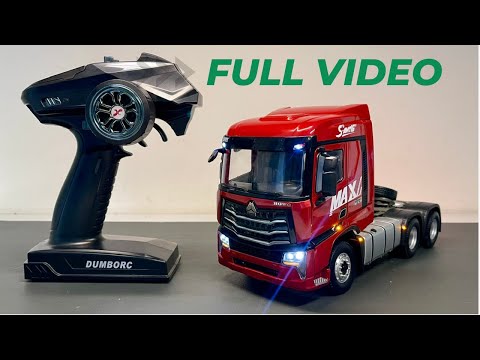 Full video !!! Upgrade the Diecast Model Truck to a RC Truck 1/24 Scale