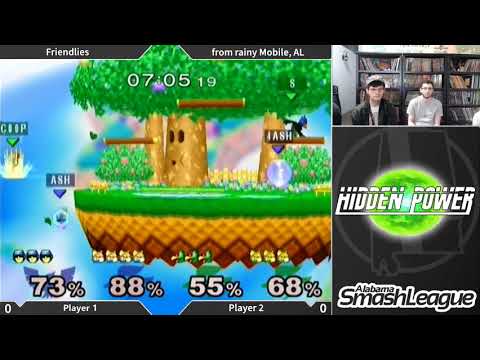 Hidden Power (March 2018): Melee Doubles WR1 - Alesana + Envelope (Blue) vs. Dingo + Cooper (Green)