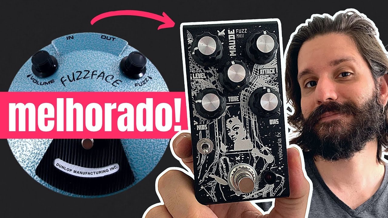 Um PEDAL clássico mas MELHORADO! | Maude Fuzz | Velouria FX | review