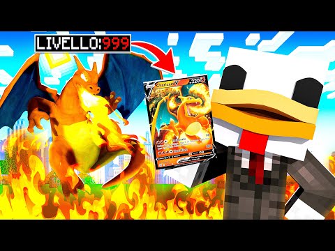 MIO FIGLIO APRE LE CARTE DEI POKEMON SU MINECRAFT