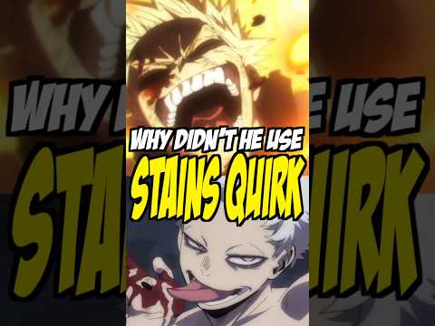 Why AFO Didn't LICK Bakugo's BLOOD!? | My Hero Academia